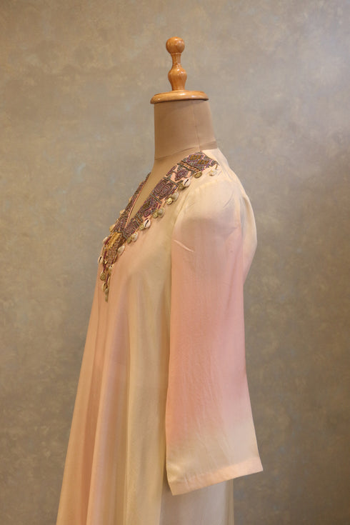Heavy Embellished Neck Tunic